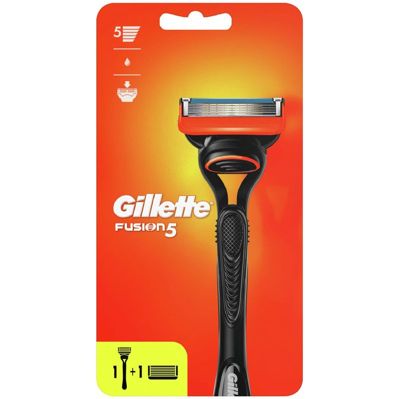 Изображение товара Бритва Gillette Fusion с 2 сменными кассетами для мужчин