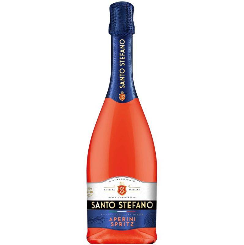 Изображение товара Слабоалкогольный напиток Santo Stefano Aperini Spritz 8% 750мл газированный
