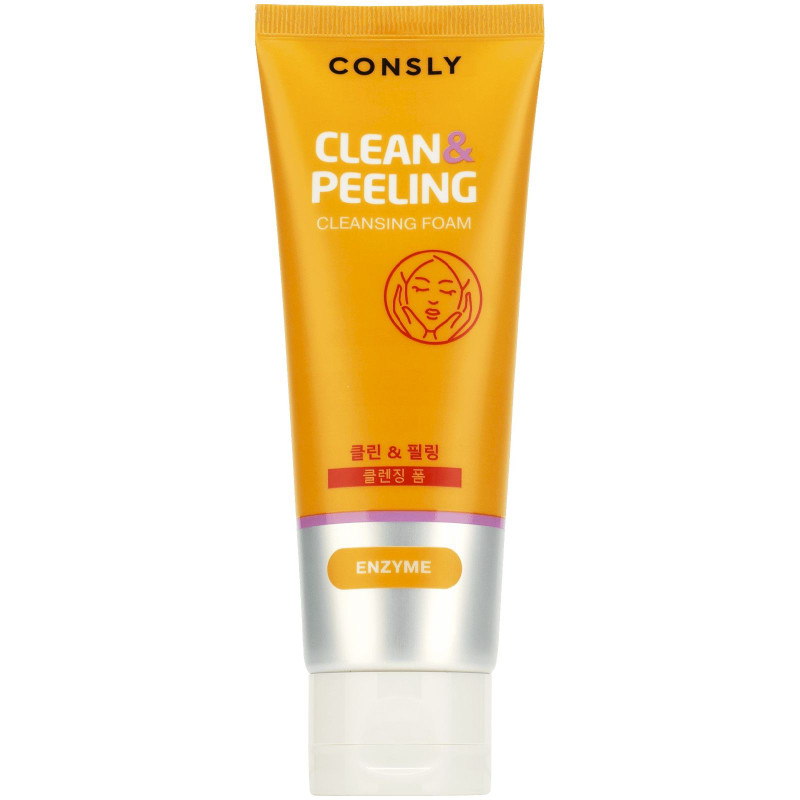 Изображение товара Пенка для лица Consly Clean & Peeling энзимная обновляющая с папаином, 120мл