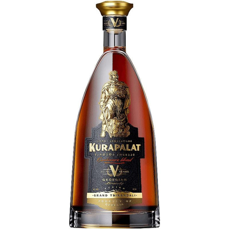 Изображение товара Коньяк Kurapalat 5-летний 40%, 500мл - мягкий вкус из Грузии