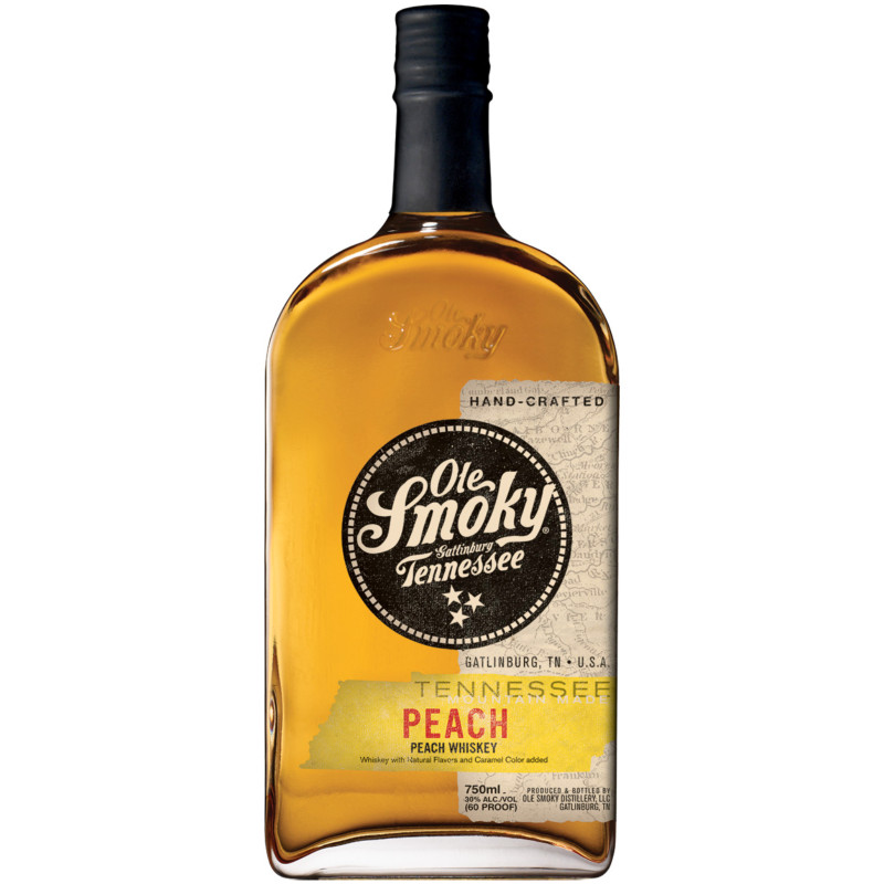Изображение товара Ole Smoky Пич Виски с ароматом персика 30% 750мл американский фруктовый виски