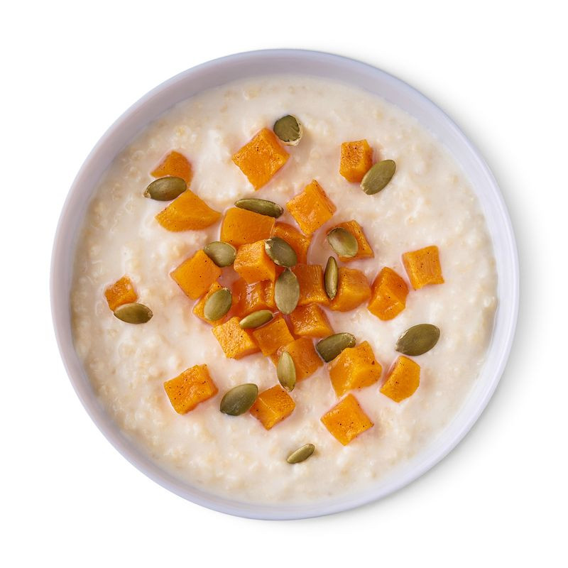 Изображение товара Каша пшенная с тыквой и корицей Перекрёсток Select 250г