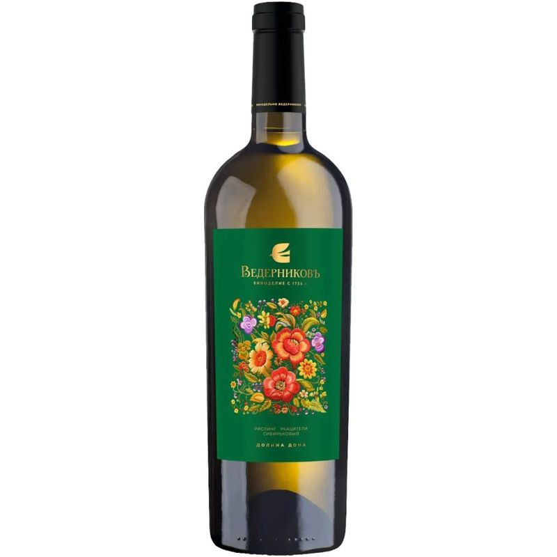 Изображение товара Вино Ведерниковъ Долина Дона белое сухое 750мл Россия
