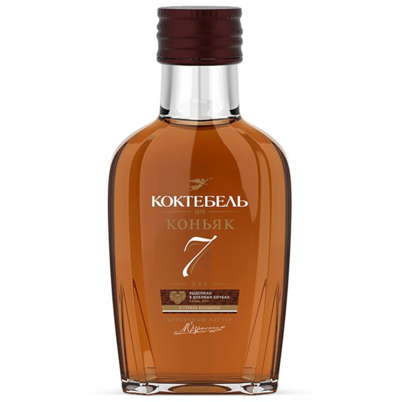 Изображение товара Коньяк Коктебель 7 выдержанный КВ 40% 100мл