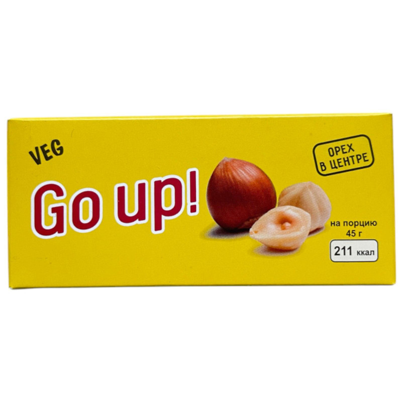 Изображение товара Батончик Raw To Go шоколадный с ванильной нугой, 45г