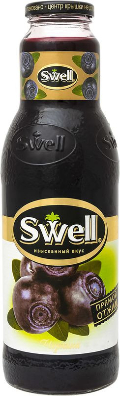 Изображение товара Нектар Swell черничный 750 мл натуральный фруктово-ягодный напиток