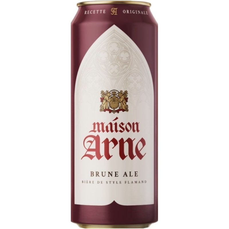 Изображение товара Пиво Maison Arne Brune Ale тёмное 6. 5% 430мл - качественное российское темное пиво
