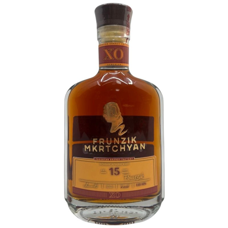 Изображение товара Коньяк Фрунзик Мкртчян армянский 15 лет 500 мл