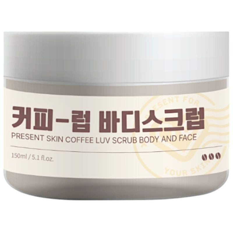 Изображение товара Скраб для лица и тела Present Skin 150 мл Korea уход за кожей