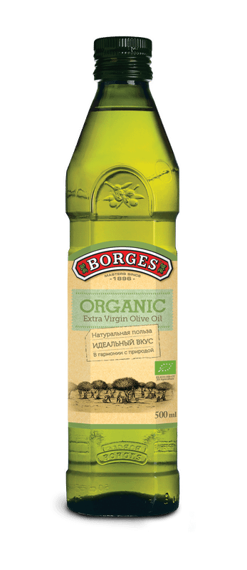Изображение товара Масло оливковое Borges Extra Virgin Organic 500мл нерафинированное