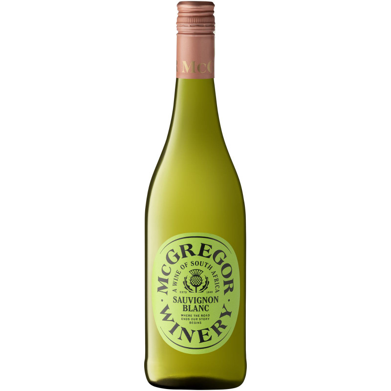Изображение товара Вино McGregor Sauvignon Blanc белое сухое 13.5%, 750 мл из ЮАР