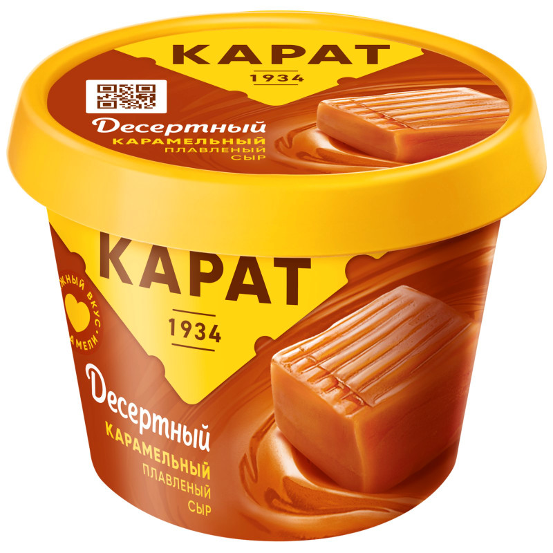 Изображение товара Сыр плавленый Карат Карамельный 30%, 230г