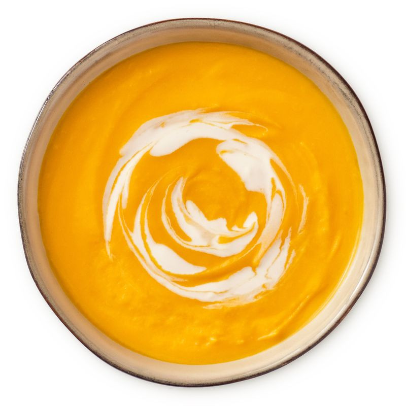 Изображение товара Суп-пюре из тыквы Перекрёсток Select 300г натуральный быстрое приготовление