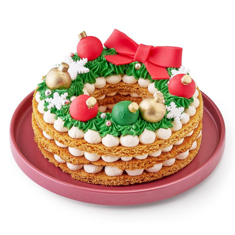 Изображение товара Праздничный торт Cream Royal С Новым годом 480 г натуральные ингредиенты