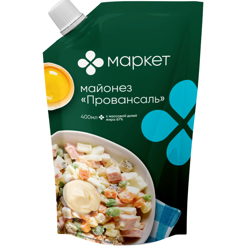 Изображение товара Майонез Провансаль 67% Маркет, 400мл
