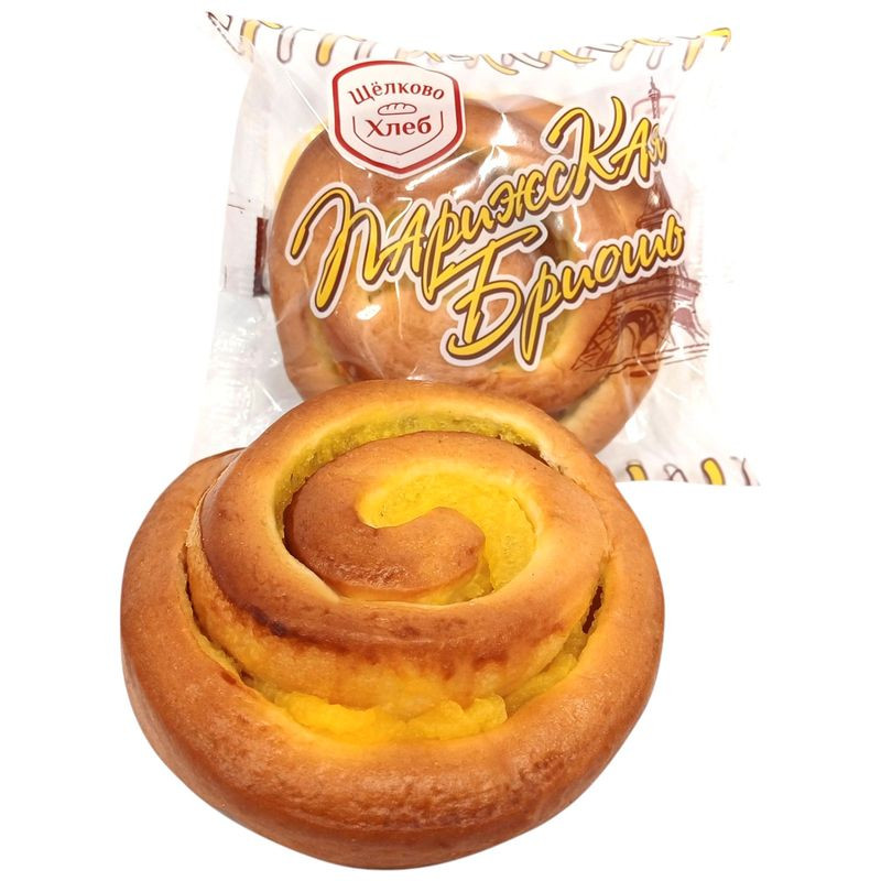 Изображение товара Бриошь Щелковохлеб Парижская в упаковке, 80г