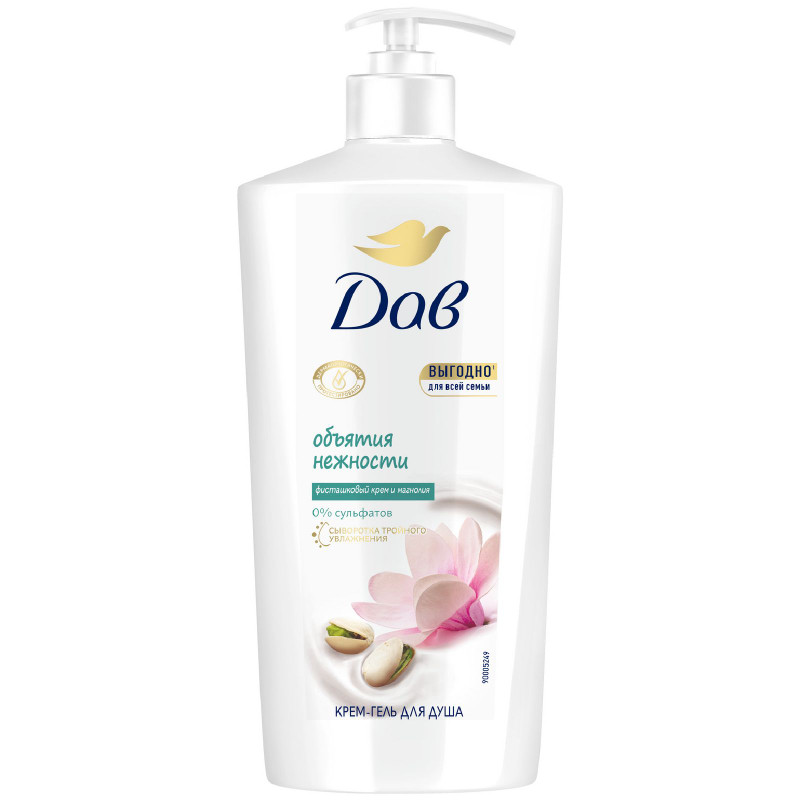 Изображение товара Душевой гель Dove Фисташка и Магнолия для всей семьи 610 мл