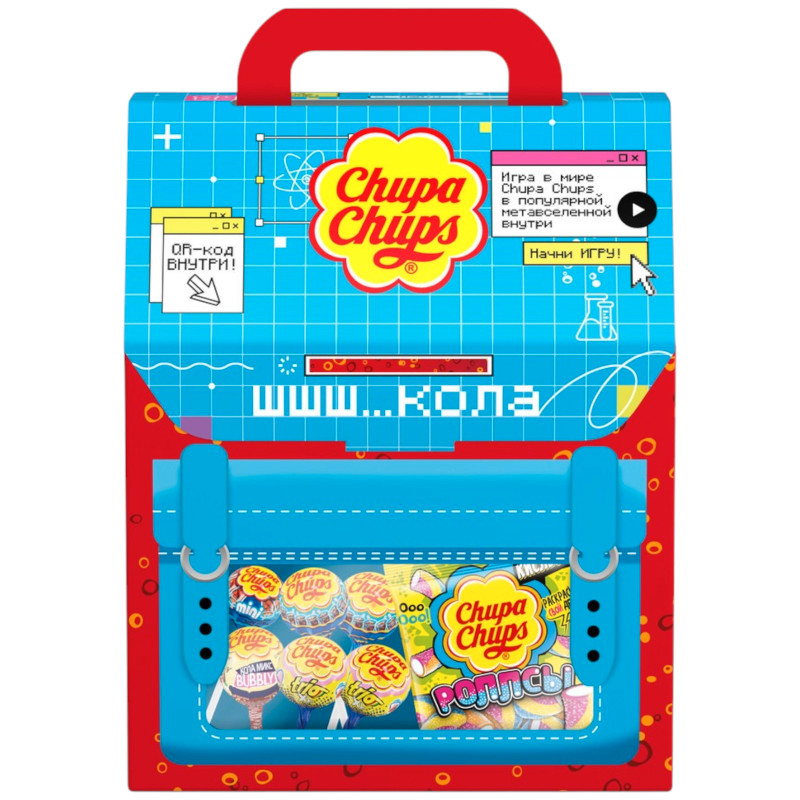 Изображение товара Набор кондитерских изделий Chupa Chups Сладкий рюкзачок, 175г