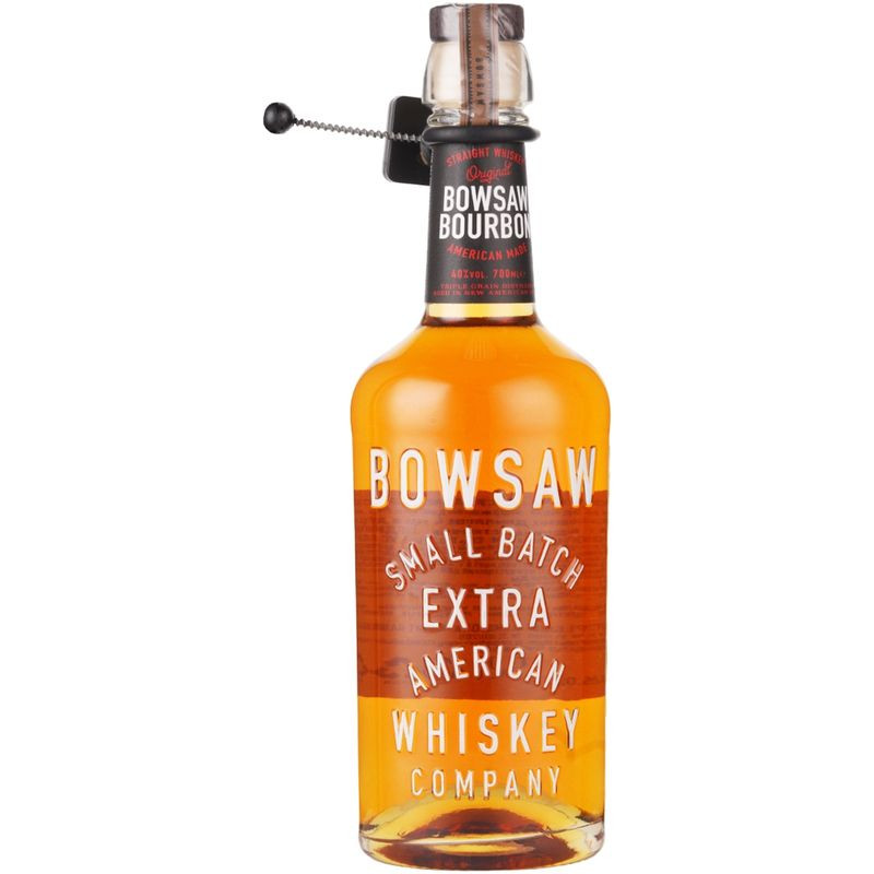 Изображение товара Виски Bowsaw Small Batch Bourbon зерновой 40% 700мл