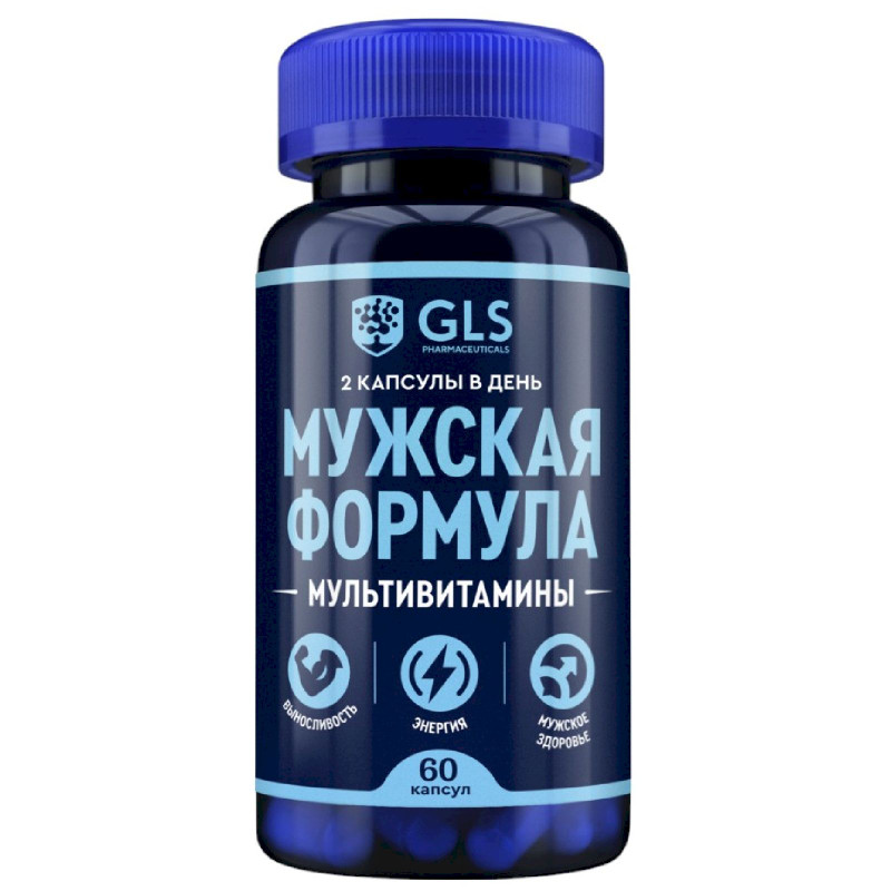 Изображение товара БАД GLS Pharmaceuticals Мужская Формула, 60кап