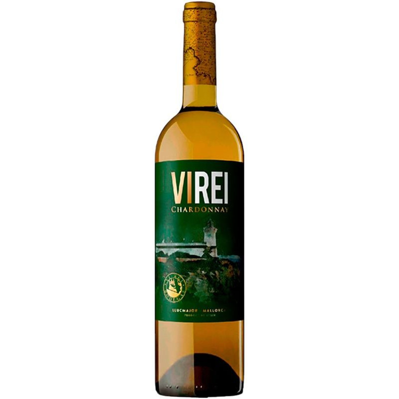 Изображение товара Вино Vi Rei Chardonnay белое сухое 750мл Испания