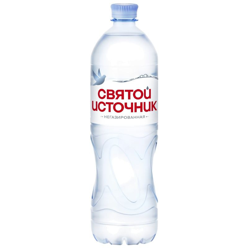 Изображение товара Вода Святой источник природная питьевая негазированная 1л