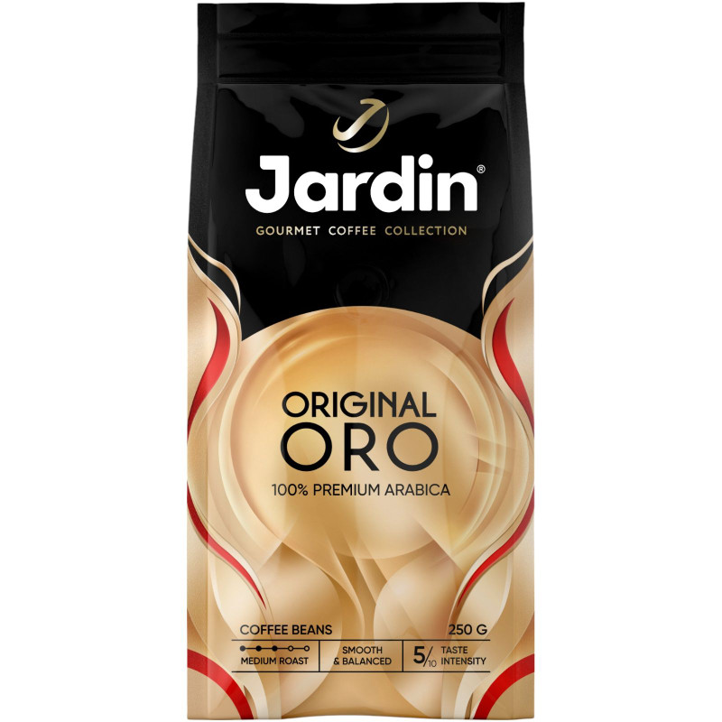 Изображение товара Кофе Jardin Original Oro жареный в зёрнах, 250г