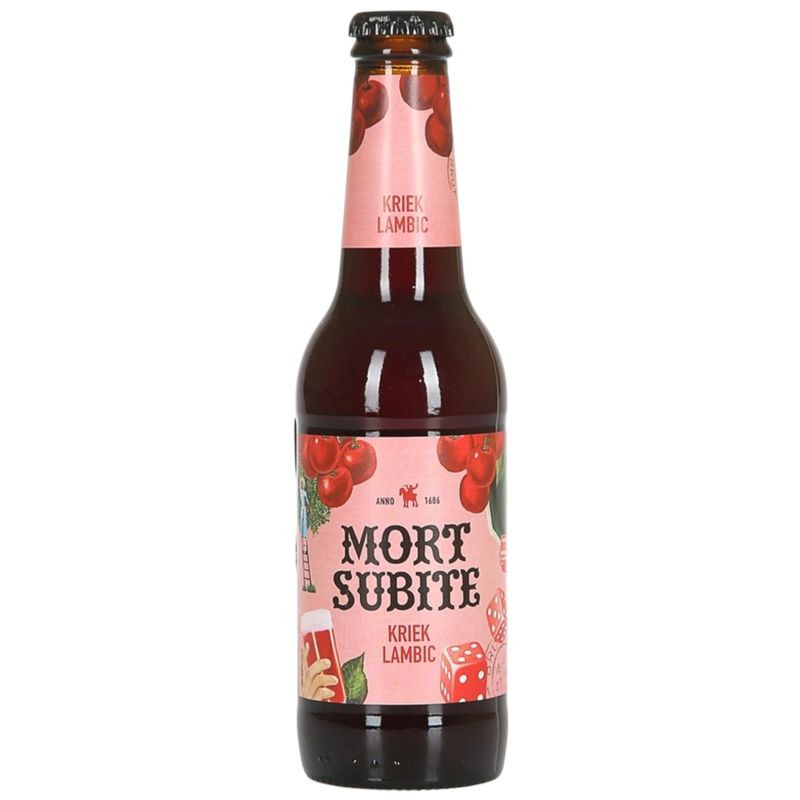 Изображение товара Бельгийский пивной напиток Mort Subite Крик ламбик светлый 4% 250 мл
