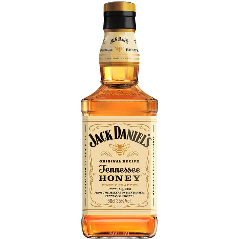 Ликёр Jack Daniels Tennessee Honey 35%, 0.5л - купить с доставкой в Москве в Перекрёстке - 3673948