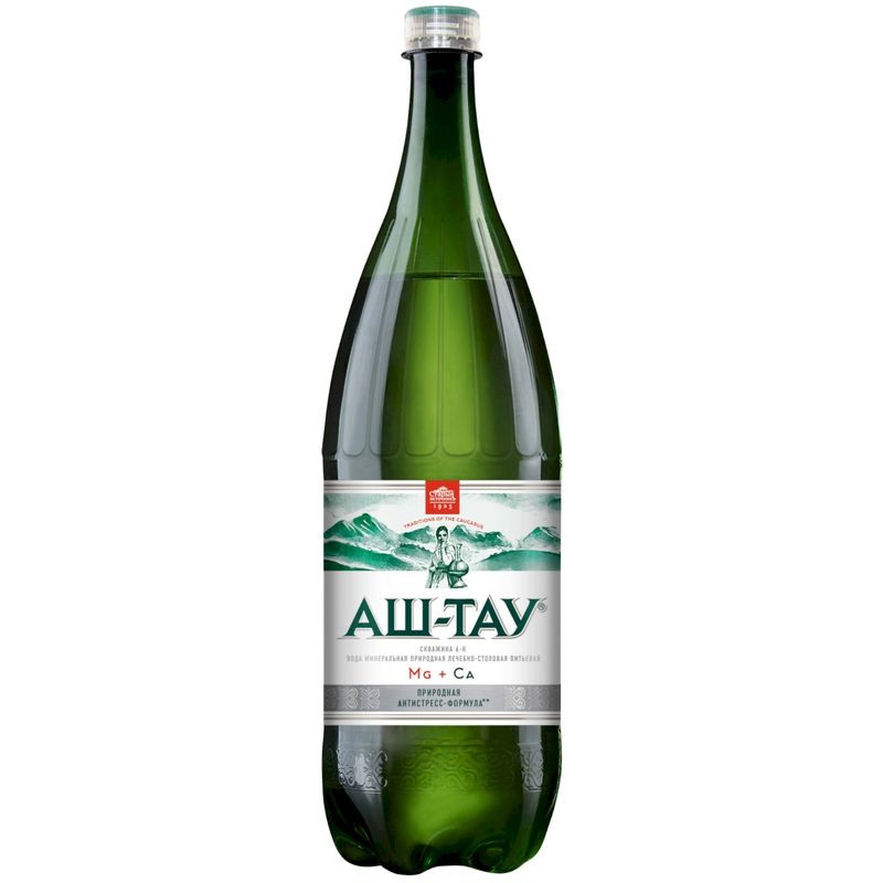 Изображение товара Вода Аш-Тау минеральная лечебно-столовая газированная 1.5л