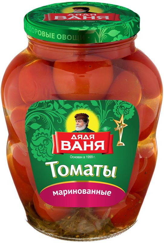 Изображение товара Маринованные томаты Дядя Ваня 1.8кг для вкусных закусок