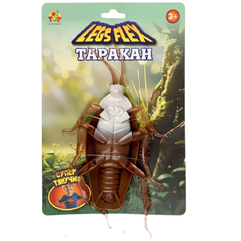 Изображение товара Игрушка 1Toy Таракан в ассортименте для детей безопасная и яркая