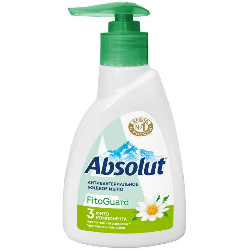 Изображение товара Жидкое мыло Absolut Nature ромашка 250 мл, натуральное уходовое средство для всей семьи