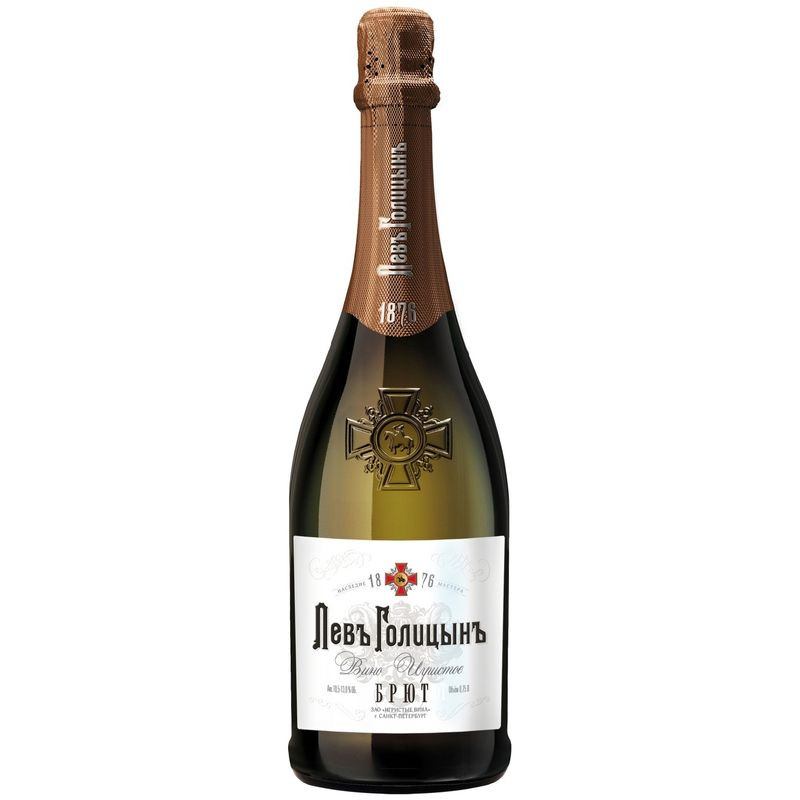 Изображение товара Игристое вино Наследие Мастера Левъ Голицынъ белое брют 750мл