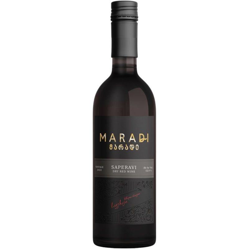 Изображение товара Вино Maradi Саперави красное сухое 12% 187мл грузия