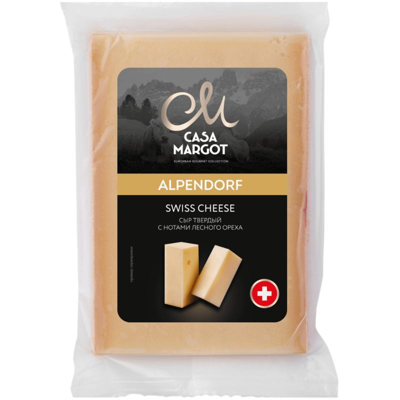 Изображение товара Сыр Casa Margot Альпендорф 45% 150г российский полутвердый сыр