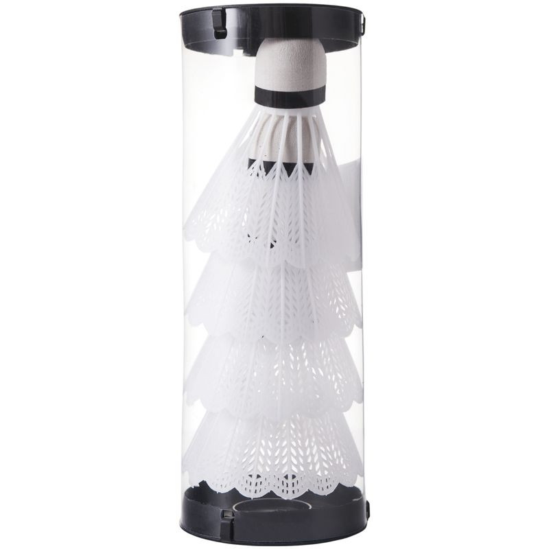 Изображение товара Воланы для бадминтона 4шт надежные и прочные пластмассовые