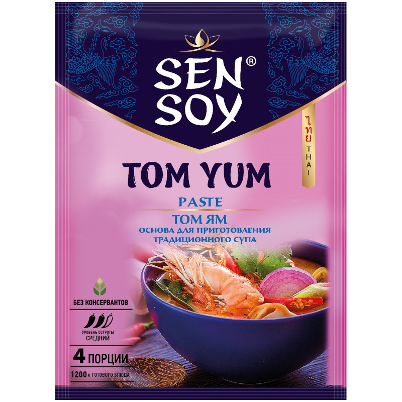 Изображение товара Основа для супа Sen Soy Том Ям, 80мл