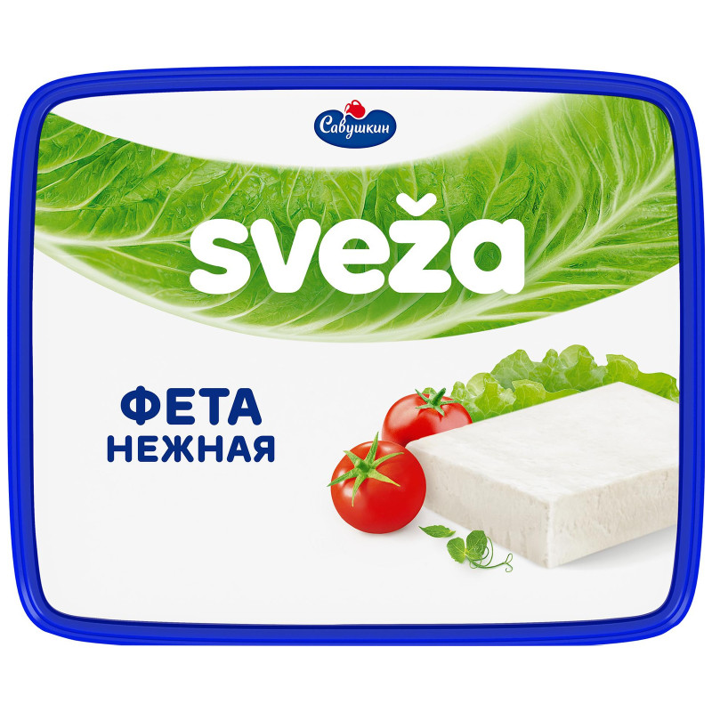 Изображение товара Сыр Sveza фета нежная 45%, 250г