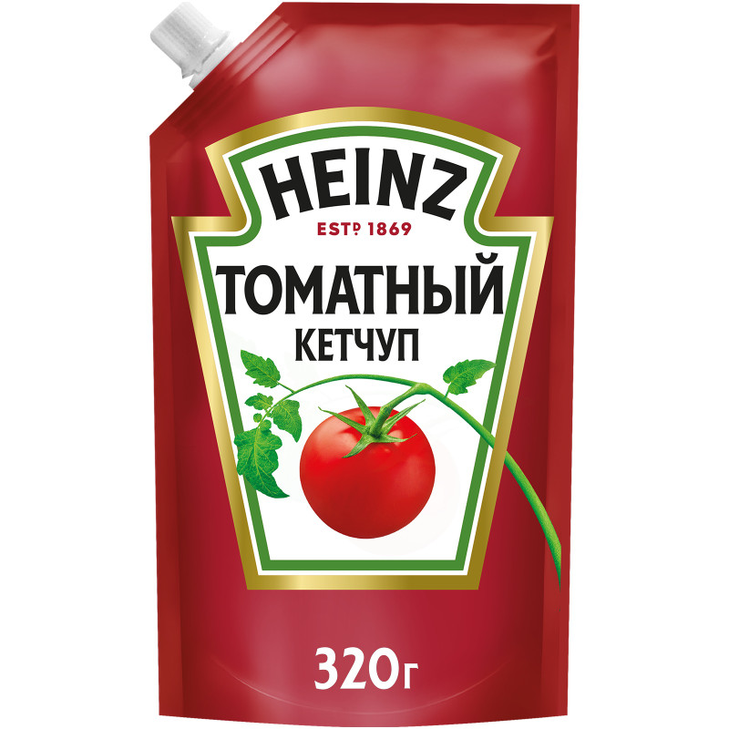 Изображение товара Кетчуп Heinz томатный, 320г