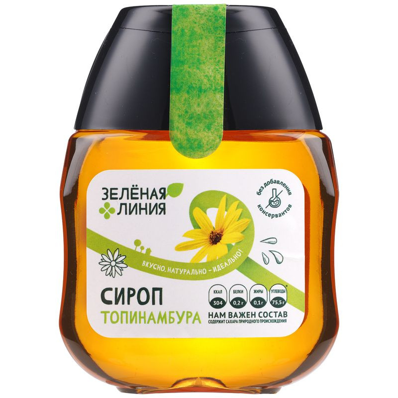Изображение товара Сироп топинамбура Зелёная Линия 240г