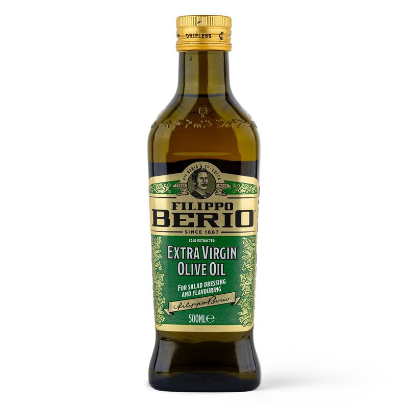 Масло оливковое Filippo Berio Extra Virgin, 500мл - купить с доставкой в Москве в Перекрёстке - 2153521