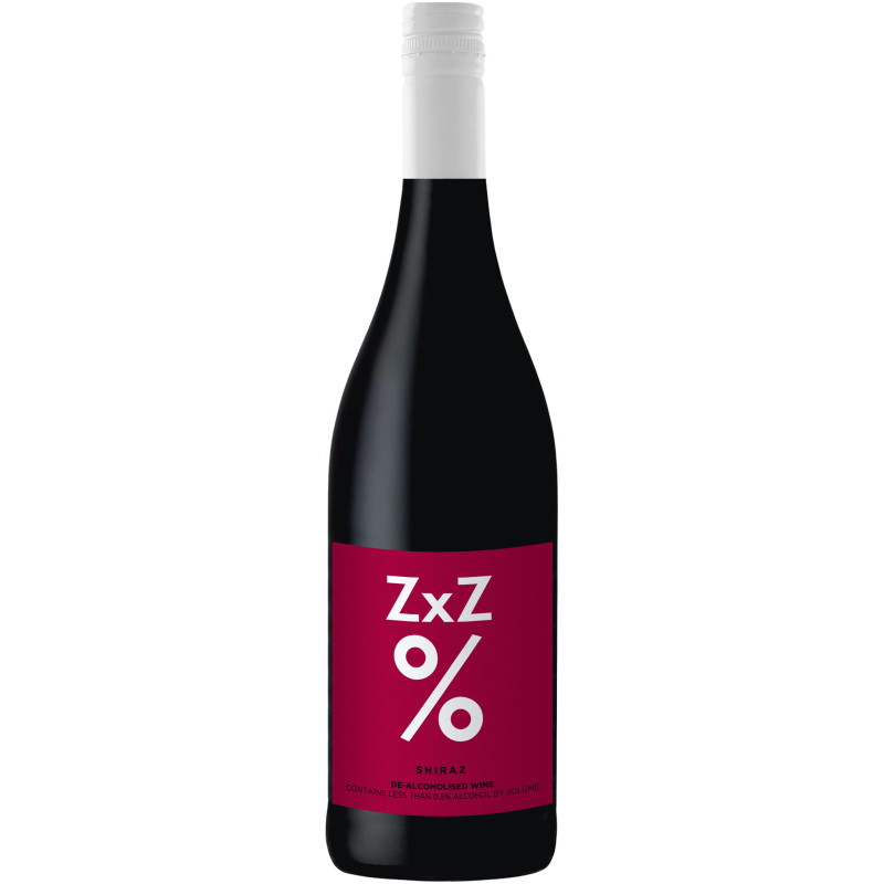 Изображение товара Вино безалкогольное Shiraz красное полусладкое, 750мл