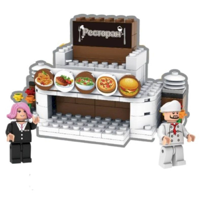 Изображение товара Игрушка мини-конструктор Ресторан в банке с 3 лет