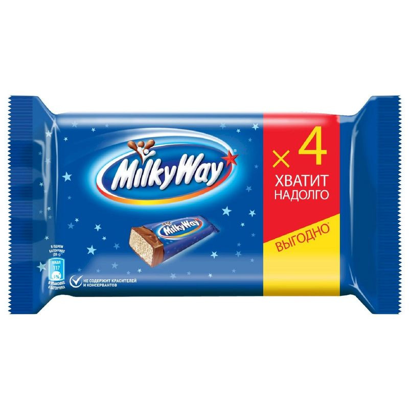 Изображение товара Батончик Milky Way шоколадный с суфле 104г Россия