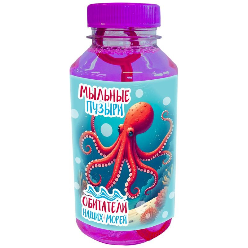Изображение товара Мыльные пузыри для детей 300 мл безопасные и яркие для праздников и прогулок