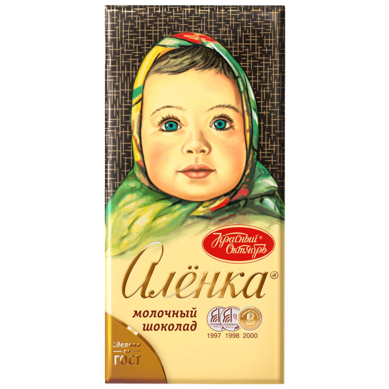 Изображение товара Шоколад Алёнка молочный, 150г