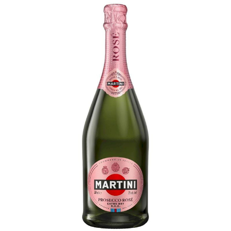 Изображение товара Игристое розовое вино Martini Prosecco DOC Rose 750мл сухое 11%