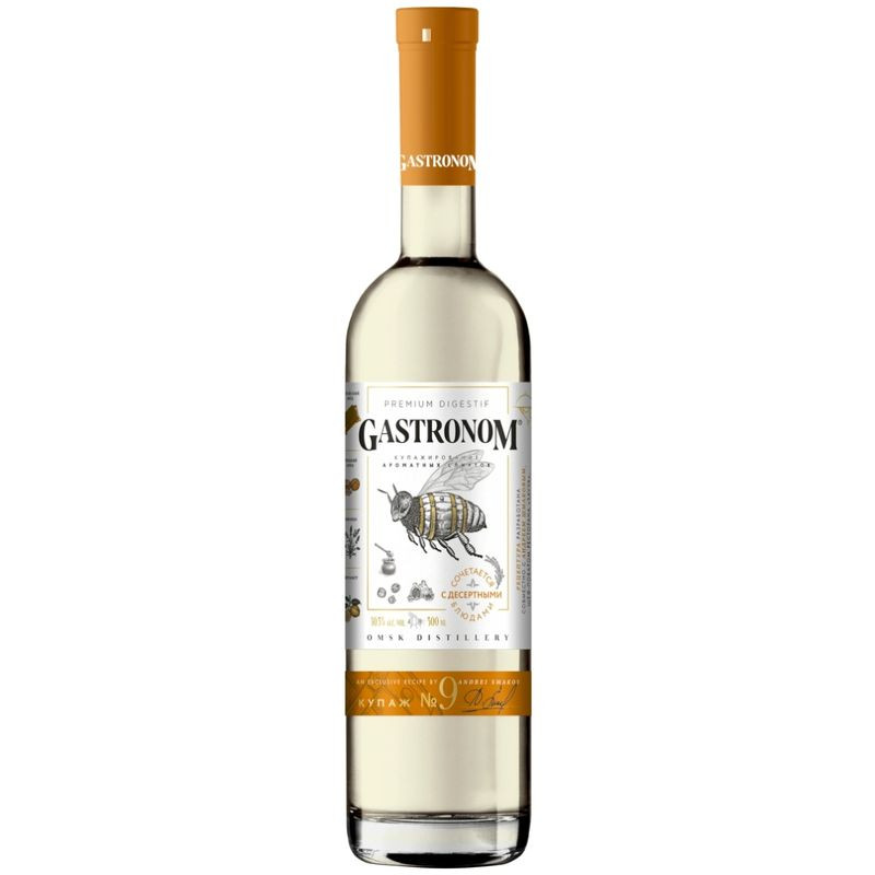 Изображение товара Гастроном Купаж №9 десертный ликёр 30,5% 500мл натуральный аромат бергамота и лаванды