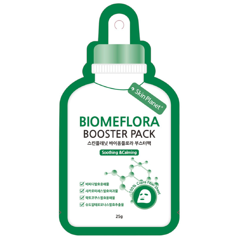Изображение товара Маска тканевая для лица Skin Planet Biomflora, 25г